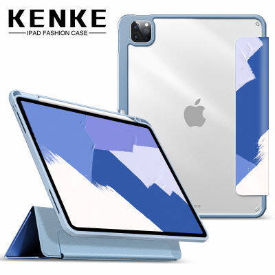 KENKE เคส iPad ลายการ์ตูนกราฟฟิตี,เคสแม่เหล็กแบบถอดออกได้พร้อมเคส iPad Mini 6 Air 4 2020 Air 5 2022 iPad M1 Pro 11 2021 เคสไอแพด 10.2 gen 7th 8th 9th Case เคสไฮบริดเคสอัจฉริยะแบบแยกแม่เหล็กกันกระแทก