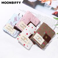 1Pc Fashion Women 20 Slot Floral Credit Card Holder ID Business Bank Card Wallet Cash Holder Canvas Credit Card Holder Bag