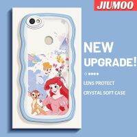 เคส JIUMOO สำหรับ Xiaomi Redmi Note เคส Y1 5A ชั้นหนึ่งเคสการ์ตูนแฮปปี้สโนว์ไวท์ดีไซน์ใหม่คอลลอนซอฟท์กันกระแทกแบบใสเคสมือถือโปร่งใสลายกล้องถ่ายรูปสุดสร้างสรรค์เคสซิลิกาเจลป้องกัน