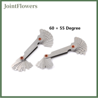 JointFlowers NCVHRT Shyli 1ชิ้นสแตนเลสสกรูเมตริก Pitch 55องศาด้ายเกจวัด