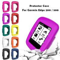 ฝาครอบเคสป้องกันสำหรับขอบของ Garmin 200 500 E200 E500ซิลิโคนนิ่ม GPS จักรยานจักรยานจอคอมพิวเตอร์ป้องกันการตก