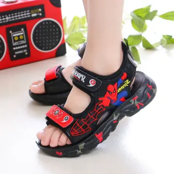 Spiderman sandals online boys