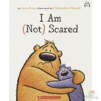 I am (not) scared I am (not) afraid of emotion management picture book English Enlightenment story picture book face up to fear anxiety childrens spiritual growth free audio 3-6 years old English original imported childrens books