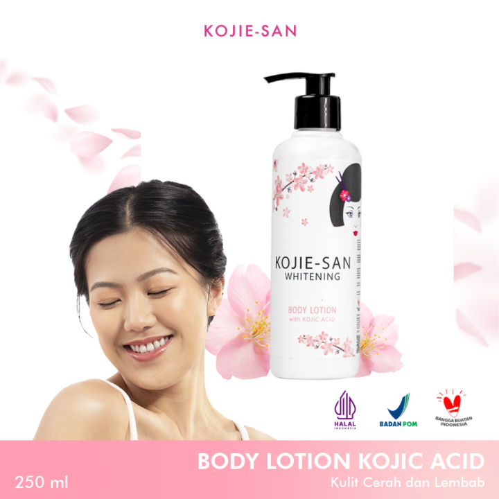 Kojie San Kojiesan Whitening Body Lotion with Kojic Acid 250ml | Lazada ...