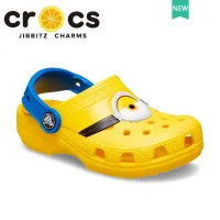 รองเท้า crocs เด็ก MINIONS CLOG รองเท้าหัวโตเด็ก รองเท้าแตะ กันลื่น น้ําหนักเบา เหมาะกับเดินชายหาด สําหรับเด็ก 206810