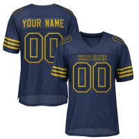 Custom Football Embroidery Jerseys Retro American Rugby Clothes Rugby League Jersey 2022 Football Team Sport T-Shirt for Men