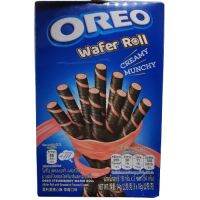 ❗❗โปรโมชั่นสุดคุ้ม❗❗  Orio Strawberry Wafer Roll Size 18 grams x 5 Box Orio โอริโอ สตรอเบอรี่ เวเฟอร์ โรล ขนาด 18 กรัม x 5 กล่อง โอริโอ้JR6.3234✨พร้อมส่ง ของอยู่ไทย✨