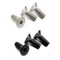 5-50pcs Din7991 M1.6 M2 M2.5 M3 M4 M5 M6 M8 Stainless Steel 304 and Grade 10.9 Black Flat Hex Countersunk Allen Head Screw