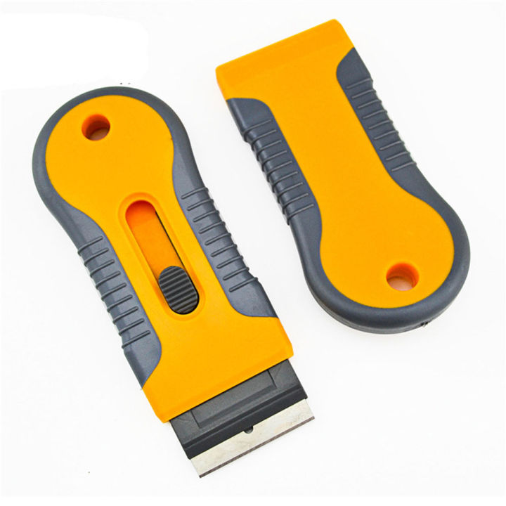 Car Sticker Remover Razor Blade Spatula Tools with 5pcs Replaceable Razor  Blades