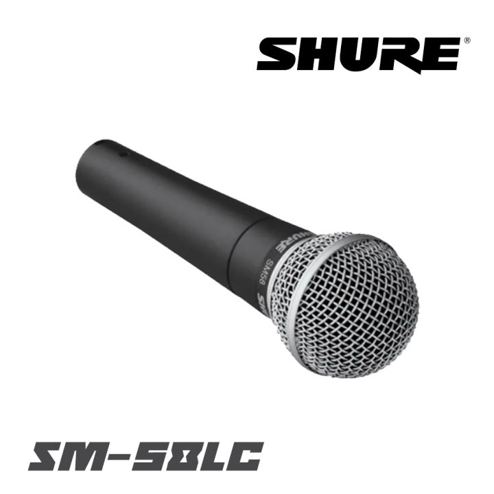 shure-sm-58lc-ไมโครโฟน-แบบไดนามิก-มีสวิตช์เปิด-ปิด-มีทิศทางการรับเสียงแบบ-cardioid-เหมาะสำหรับงานร้องเพลงโดยเฉพาะ-สินค้าใหม่แกะกล่อง