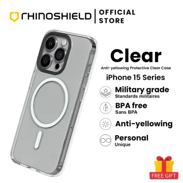 RhinoShield SolidSuit Case Compatible with Magsafe for [iPhone 15] | Shock  Absorbent Slim Design Protective Cover with Premium Matte Finish 3.5M /