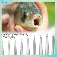 ADAM คุณภาพสูง น้ำหนัก แคสติ้งด่วน ตกปลาทังสเตนตก Line Sinkers ขั้วต่อตะขอ Sinker