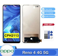 6.4 "TFT สำหรับ OPPO Reno 4สัมผัสหน้าจอ LCD หน้าจอดิจิตอลแทนการประกอบสำหรับ CPH2113 Oppo Reno4จอแสดงผล LCD