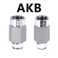 AKB One-way Valve Air Pneumatic Check Valve Connector AKB01A-01S AKB02A-02S AKB03A-03S AKB04A-04S AKB01B-01S