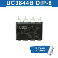 10ชิ้น UC3842B UC3843B UC3844B จุ่ม UC3845B-8 UC3842 UC3843 UC3844 UC3845 DIP8 DIP PWM ตัวควบคุมการมอดูเลตชิปการจัดการพลังงานแบบใหม่ดั้งเดิม