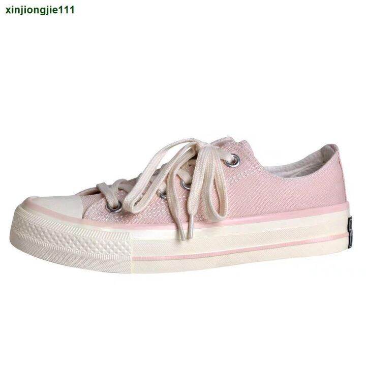 cod-dsfgerererer-cherry-blossom-pink-shoes-low-cut-canvas-women-2021-new-style-ins-trendy-all-match-student