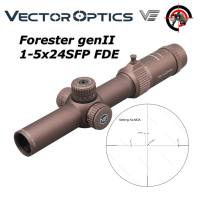 Vector optics Forester 1-5x24SFP GenII FDE