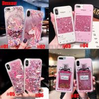 iPhone 11 Pro Max 6.1 5.8 6.5 XS Max XR X Case Quicksand Liquid Unicorn Flamingo Flower Glitter Bling Cute Cartoon Cover