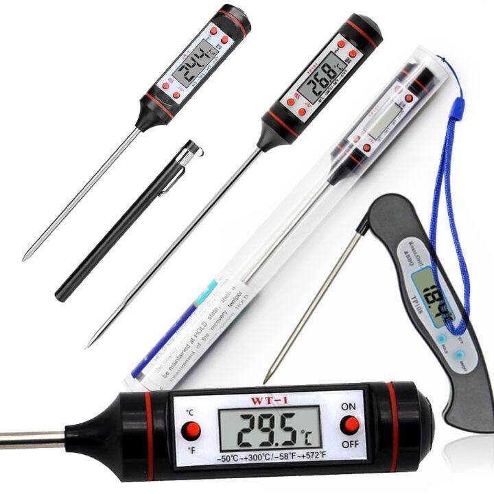 Hot Digital Kitchen Thermometer Pen Type Electronic Food Cooking Meat