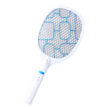 DP Rechargeable electronic mosquito racket swatter killer bat with ...