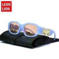 HOT★LeonLion 2023รูปไข่แว่นตาวินเทจผู้หญิงหรูหราแว่นตาผู้หญิง/ผู้ชาย Cateye แว่นตาผู้หญิง Vintage Lentes De Sol Mujer