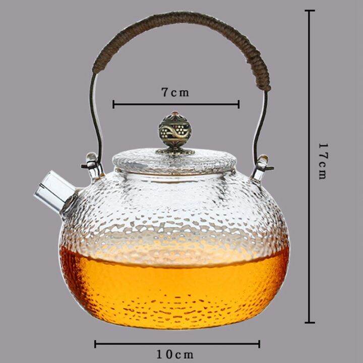 700ml-teapot-cold-kettle-hammer-heat-resistant-glass-transparent-copper-handle-beam-pot-can-be-heated-kettle