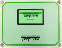 เครื่องวัดค่าอุณหภูมิในตู้แช่วัคซีน ยี่ห้อ Temp รุ่น VTM พร้อม 3 G Module