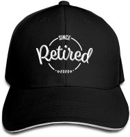 Mens Retired 2023 Baseball Cap Retirement Gift Dad Hat