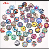 5210A 50Pcs 50รูปแบบ Cabochons แก้วพิมพ์ลาย กระจกสำหรับผู้หญิง 12mm ครับ หมุนแก้ว cabochons กระเบื้องโมเสค สายรุ้งสีรุ้ง พลอยโดมแบน ทำเครื่องประดับ DIY