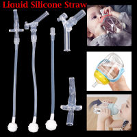 【COD&amp;Ready Stock】10pcs Baby Feeding Accessories Children Water CUP Straw Liquid Silicone Sippy Drink Bottle Accessories