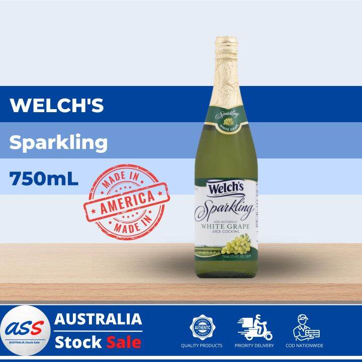 Welch's Sparkling White Grape Juice Cocktail, 750mL Lazada PH