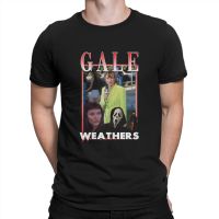 Men Gale Weathers Scream Tribute T Shirt Horror TV series Scream Pure Cotton Tops Leisure Short Sleeve Crewneck Tee T-Shirts XS-4XL-5XL-6XL