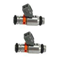 2 Pcs Automotive Fuel Injector Nozzle for Piaggio Gilleh Vespa PI8732885 GTS250 300 IWP 182 IWP182