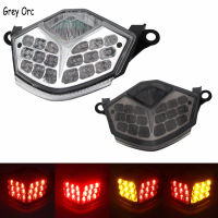 สำหรับคาวาซากิ ZX 10R ZX10R 2008 2009 2010 2011 2012รถจักรยานยนต์ LED ด้านหลังเลี้ยวหางหยุดแสงโคมไฟแบบบูรณาการ