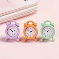 ✉♘♂ 1Pc 1:12 Scale 15x10mm Doll Clocks Metal Alarm Clock Mini Home Decor Dollhouse Miniature Toy Kitchen Living Room Accessories