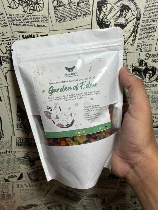 Garden of eden dried mixed vege and fruits for pets by team maxx Lazada PH