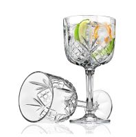 【CW】□  2PCS Gin Cocktail Coupe Goblet Glass Champagne/Gin cup Wine Glass Pack of 2