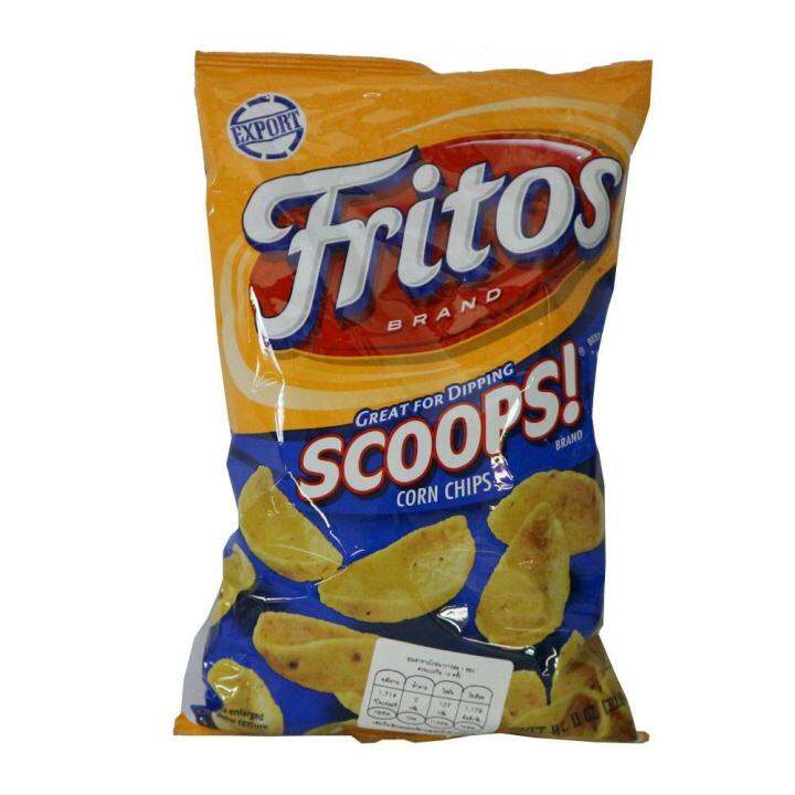 Fritolay Corn Chips Scoops 11oz Lazada.co.th