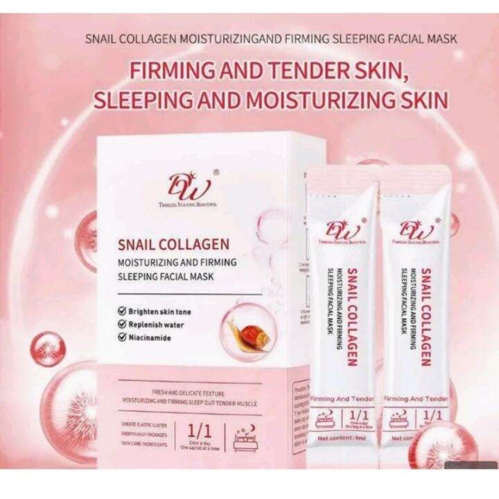BL Snail Collagen Sleeping Mask Lazada PH