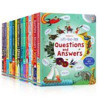 หนังสือภาษาอังกฤษ​ Usborne Lift The Flap Question​s and​ Answers หนังสือ หนังสือป๊อปอัพ สามมิติ 3D Board Book English Learning Materials for Kids Children Book Bedtime Reading Gift หนังสือเด็ก