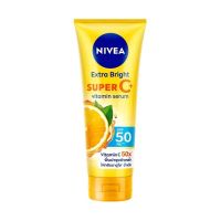 Nivea Extra Bright Super C+ SPF50 PA+++ / Nivea Extra Bright 10 Super Vitamins Skin Foods Serum SPF15