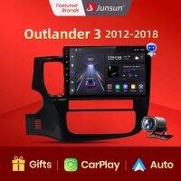 Junsun วิทยุอัตโนมัติ V1pro เครื่องเสียงรถยนต์มัลติมีเดียสำหรับ Mitsubishi Outlander 3 GF0W GG0W 2012-2018 4G Carplay Car 2Din Autoradio