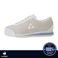 le coq sportif รองเท้าผู้หญิง รุ่น MONTPELLIER PF สีครีม (รองเท้าผ้าใบสีขาว, รองเท้าแฟชั่น, รองเท้าสนีกเกอร์, lecoq)