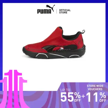 puma ferrari shoes purple kids