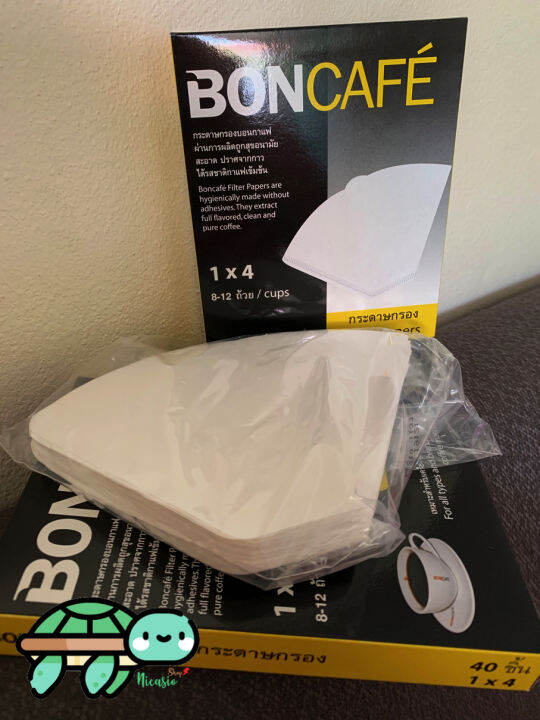 Filter Paper Size 1 X 4 Inch By BONCAFE (40 pcs.) Lazada.co.th