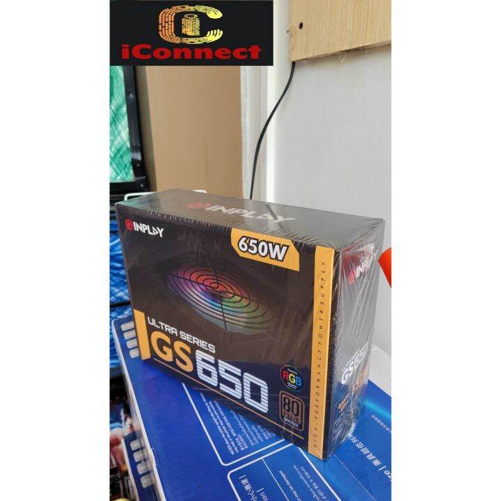 INPLAY GS650 RATED 650W POWER SUPPLY // RGB 80PLUS BRONZE | Lazada PH