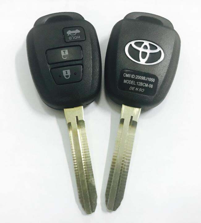 ซิลิโคนแบบหนา-หุ้มกุญแจรีโมท-แบบหุ้มเต็ม-toyota-yaris