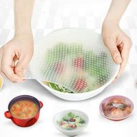 Reusable Silicone Plastic Wrap Seal Vacuum Food Fresh Magic Wrap Kitchen Gadget