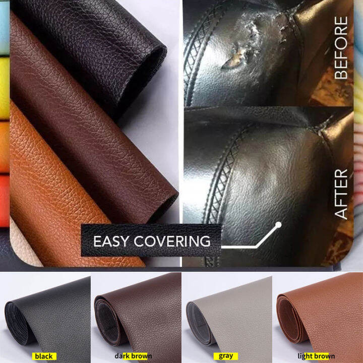 loose-stick-on-leather-repairing-patch-แพทช์กาวซ่อมหนัง-หนัง-pu-ซ่อมโซฟา-แพทช์หนัง