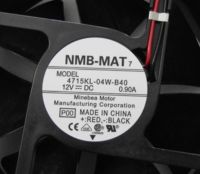 For NMB-MAT 12V 0.9A 12038 12CM 4715KL-04W-B40 Computer Fan